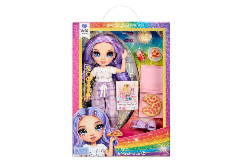 Rainbow High: Junior High Doll - Violet Willow (Purple)