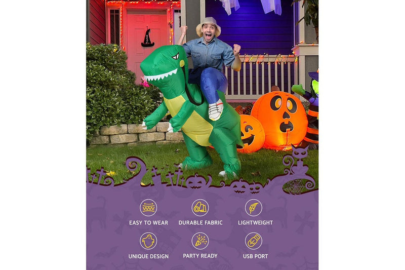 Inflatable Costume Dinosaur Halloween Cosplay Suit