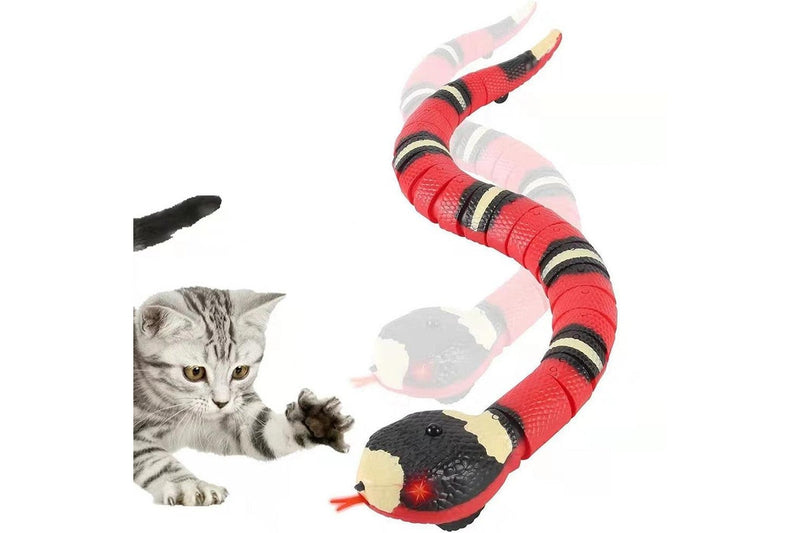 Smart Sensing Cat Toys Interactive Automatic Electronic Snake