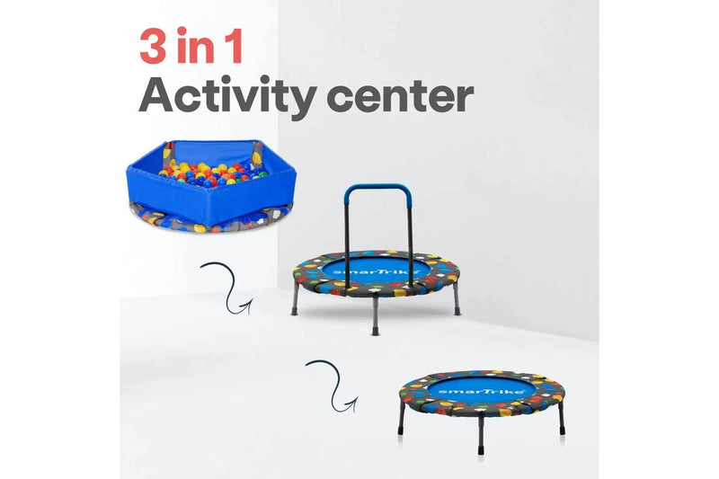 SmarTrike: 3-in-1 Activity Center - Trampoline & Ball Pit