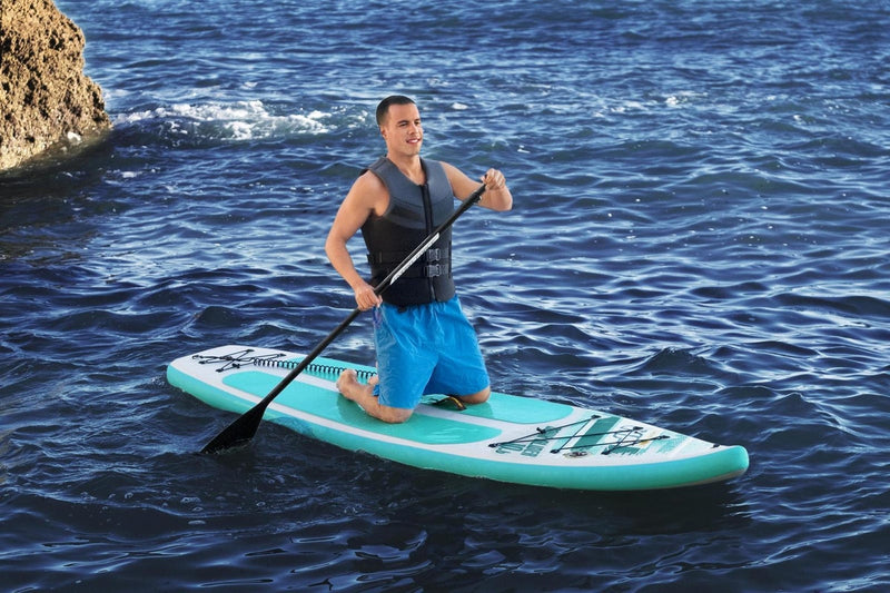 Bestway Hydro-Force Aqua Glider 10" SUP Inflatable Stand-Up Paddleboard Set