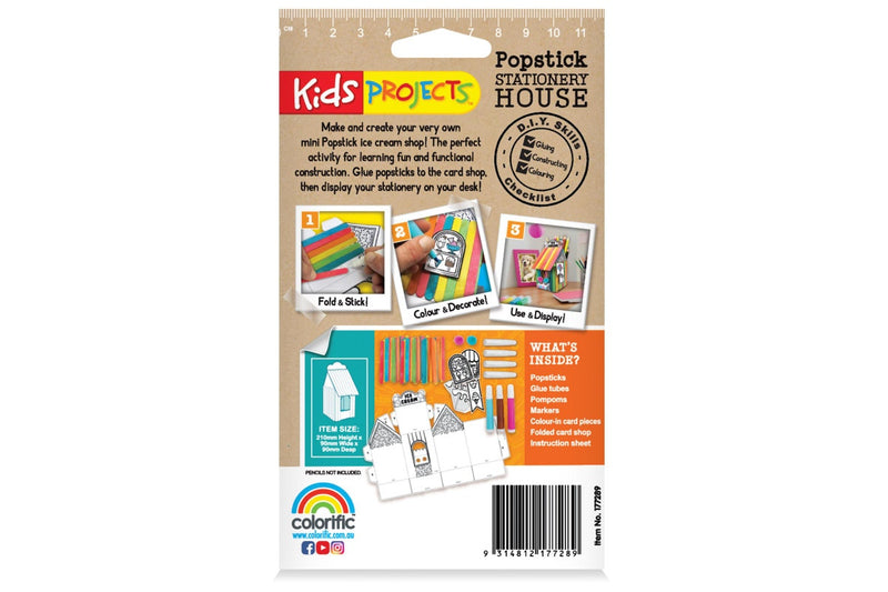 Kids Projects: Impulse - Popstick Stationery House