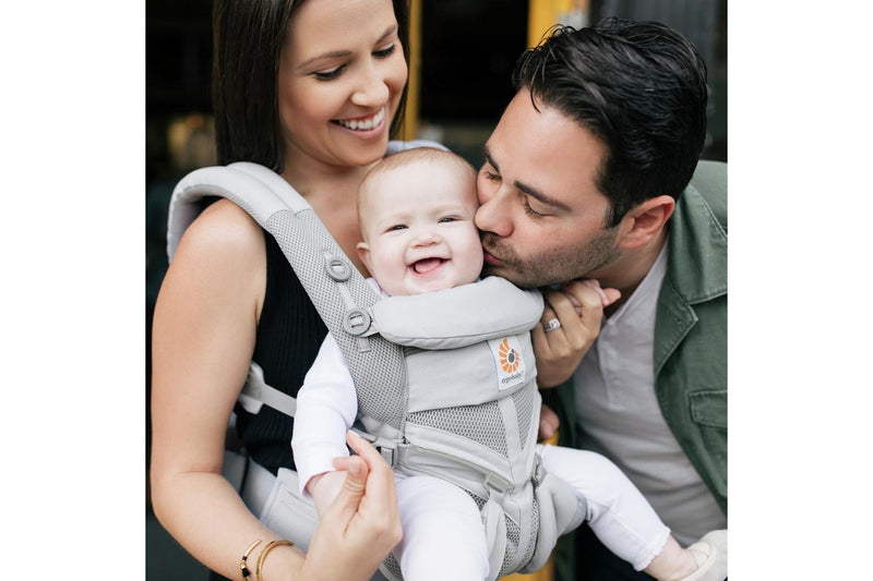 Ergobaby: Omni 360 Cool Air Mesh Baby Carrier - Pearl Grey