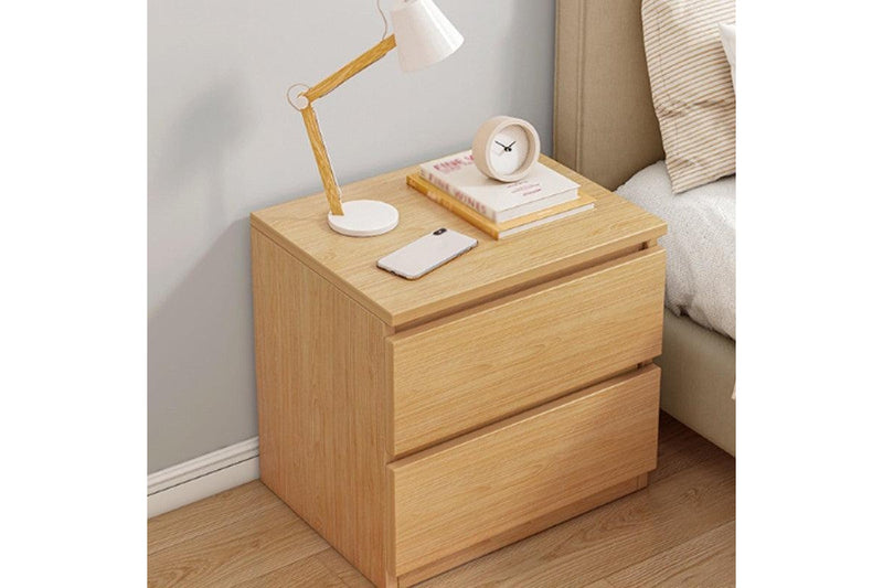 Bedside Table with Drawers