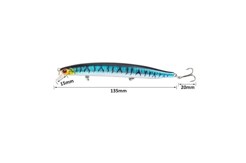 19.1g/13.5cm Long Sinking Minnow Bait Xy 256