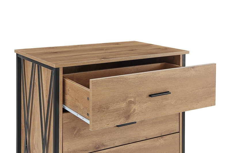 Ovela: Newtown Chest of Drawers (Rustic Oak)