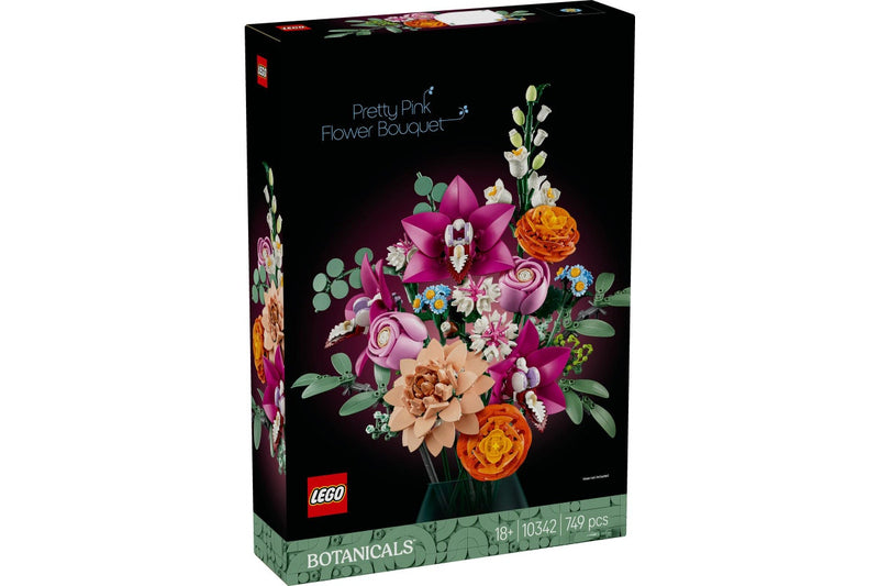 LEGO Botanicals: Pretty Pink Flower Bouquet - (10342)