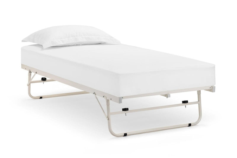 Shangri-La Seattle Pull out Trundle Bed (White, Single)