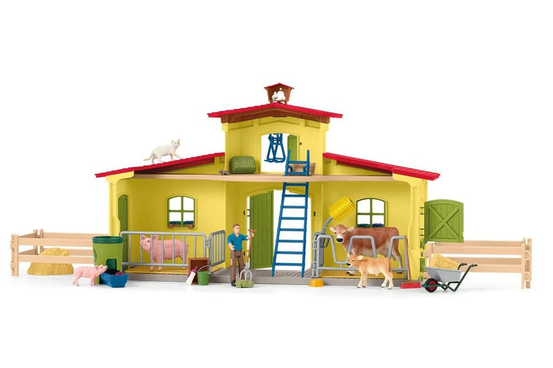 Schleich: Large Farm with Animals & Accessories