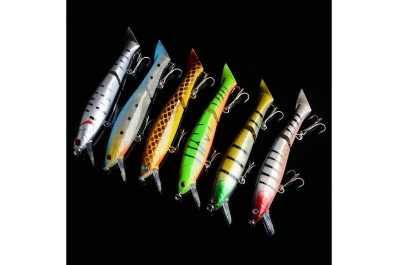 Multi Section Hard Baits For Fishing 12cm 13.5g Treble Hook