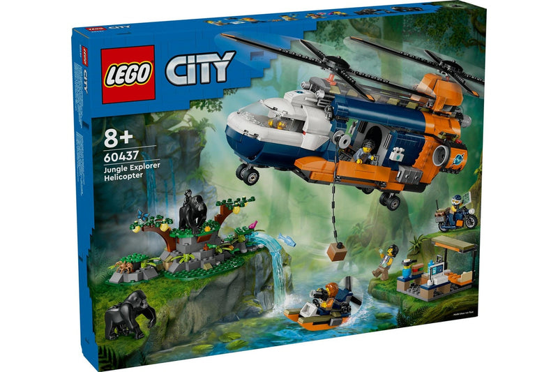 LEGO City: Jungle Explorer Helicopter at Base Camp - (60437)