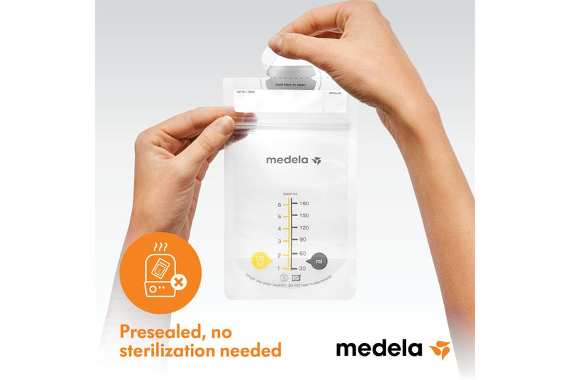 Medela: Breast Milk Storage Bags (50 Pack)