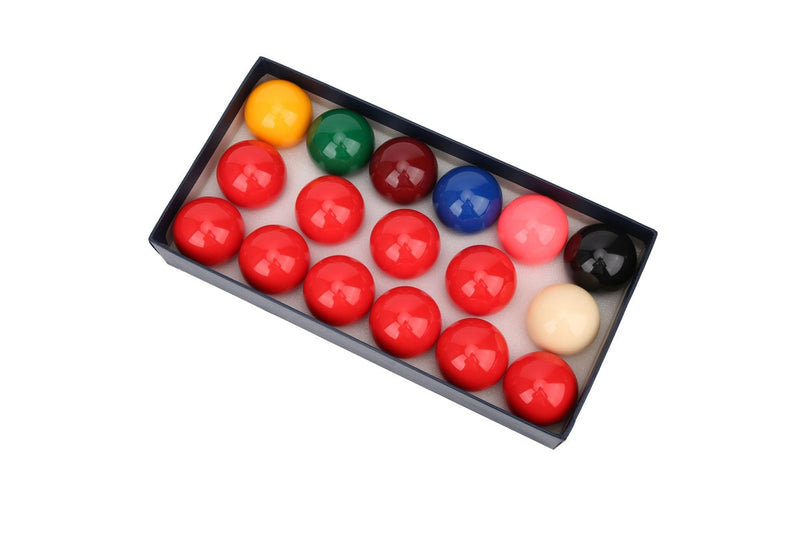 PowerGlide Snooker Balls (Pack Of 17) (Multicoloured) (47.5mm)