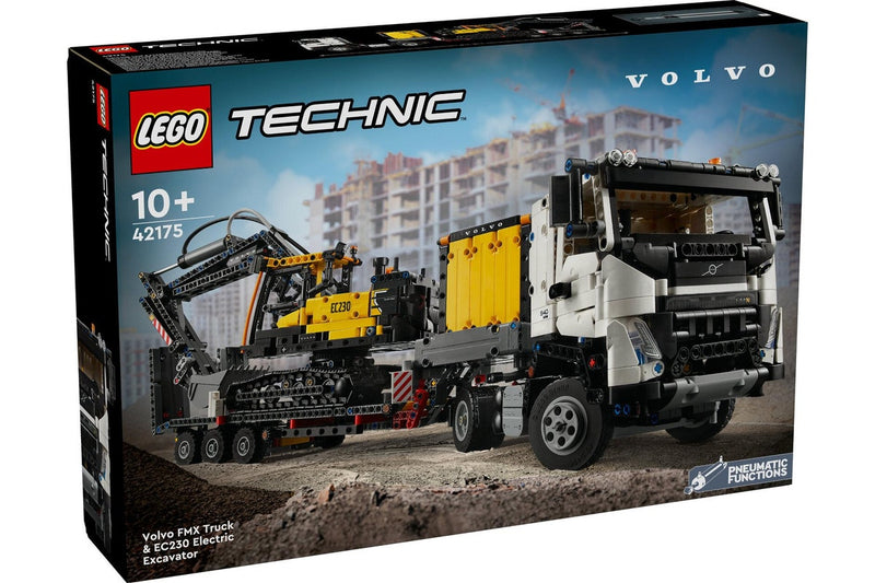 LEGO Technic: Volvo FMX Truck & EC230 Electric Excavator - (42175)