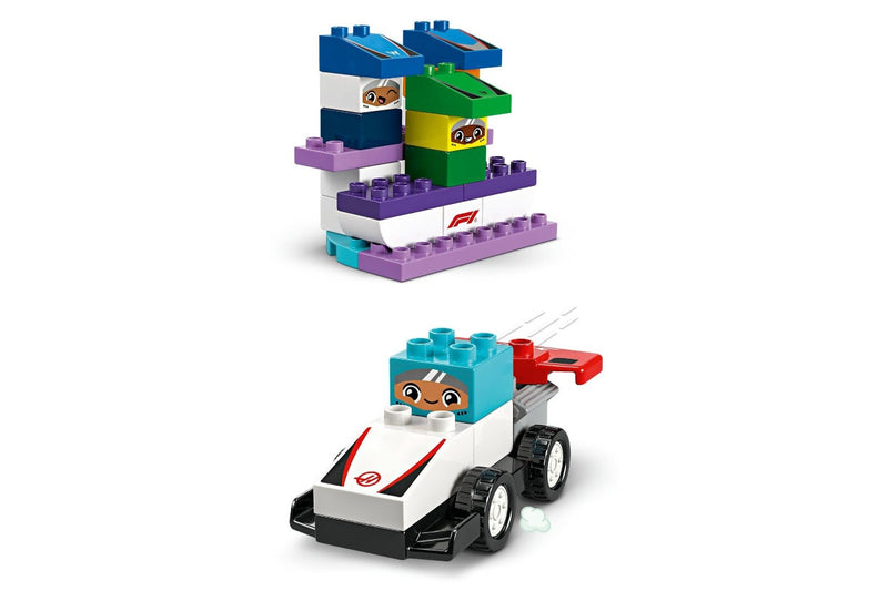 LEGO DUPLO: F1 Team Race Cars & Drivers - (10445)