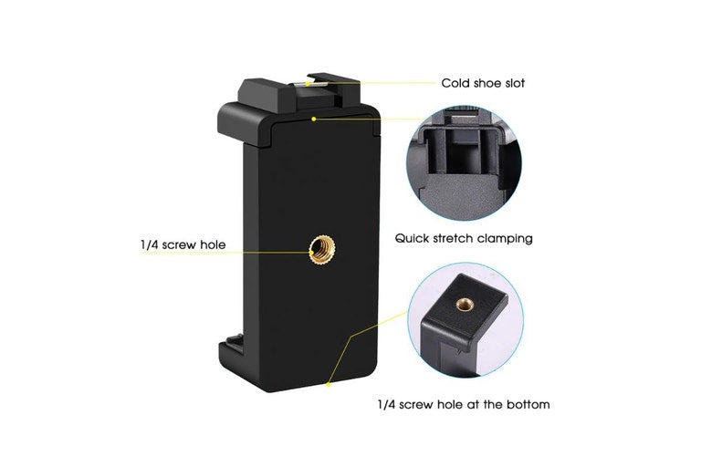 Camera Video & Microphone Kit with LED Light