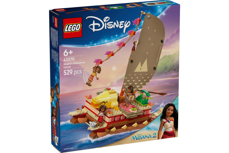 LEGO Disney: Moana's Adventure Canoe - (43270)