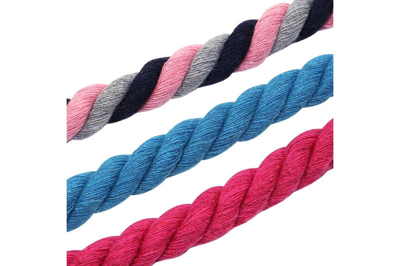 1.6 Metre Vibrant Rope Dog Leashes - Blue - 1.5X160cm