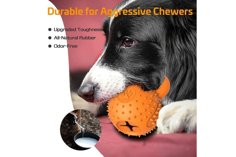 Strong Dog Chew Toy Interactive Rubber Ball