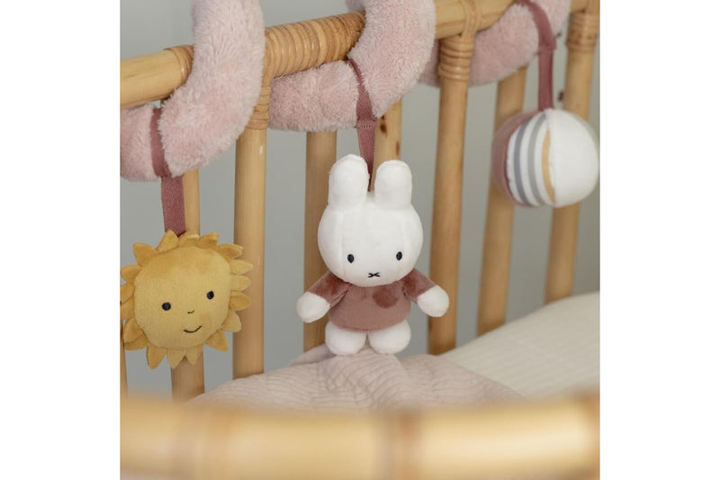 Miffy: Fluffy Spiral Toy - Pink