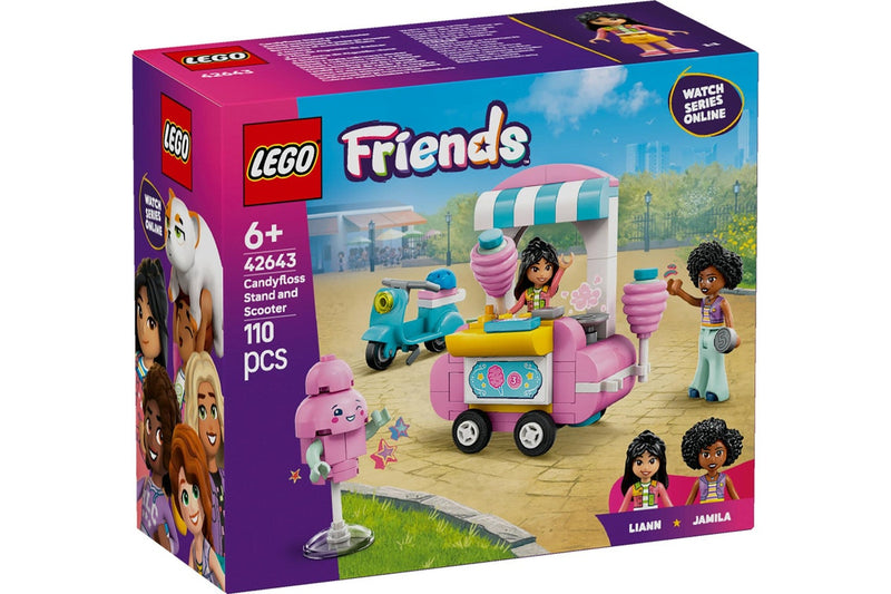 LEGO Friends: Candyfloss Stand and Scooter - (42643)