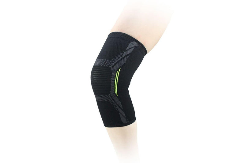 Single Knitted Nylon Sports Knee Pad Riding Protective Gear Running Basketball Skipping Rope Warm