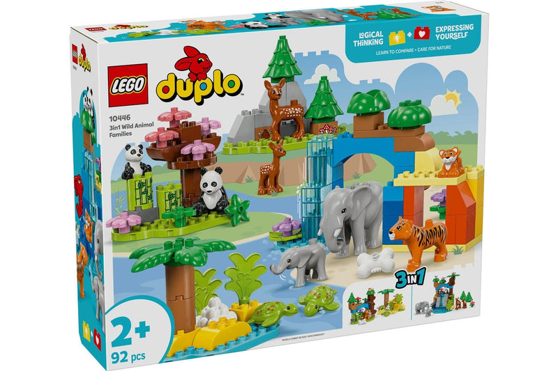 LEGO DUPLO: 3-In-1 Wild Animal Families - (10446)