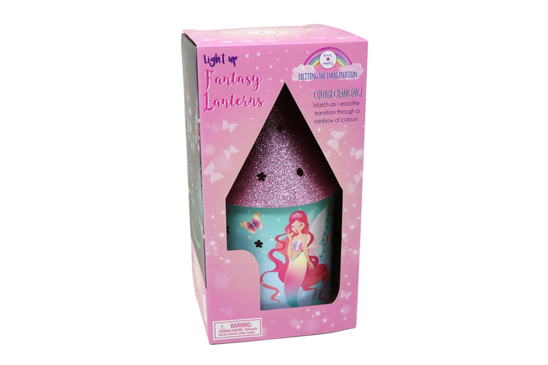 Pink Poppy: Shimmering Mermaid - Colour Changing LED Lantern