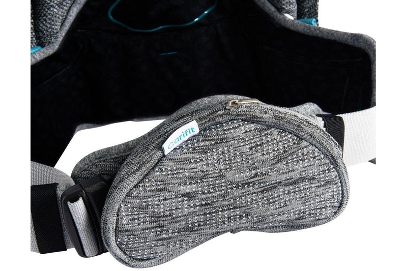 Carifit: Carifit+ Multi-Position Baby Carrier - Cool Grey