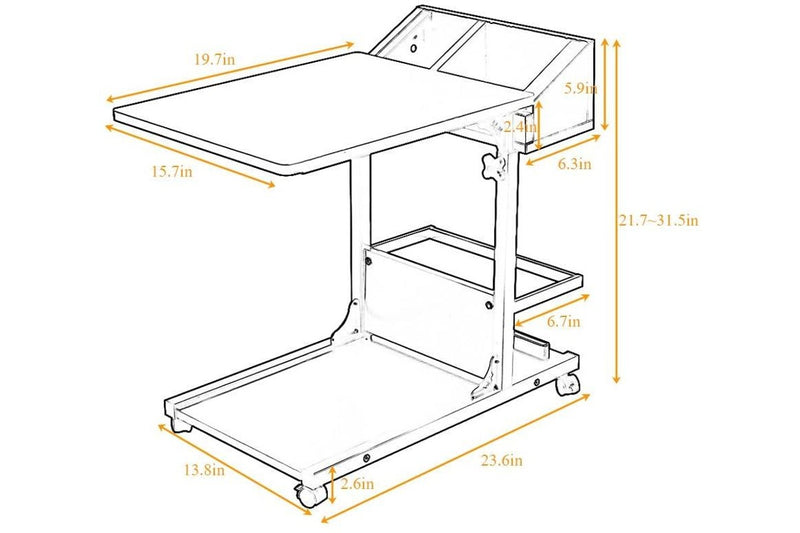 Laptop Stand Desk Bedside Table