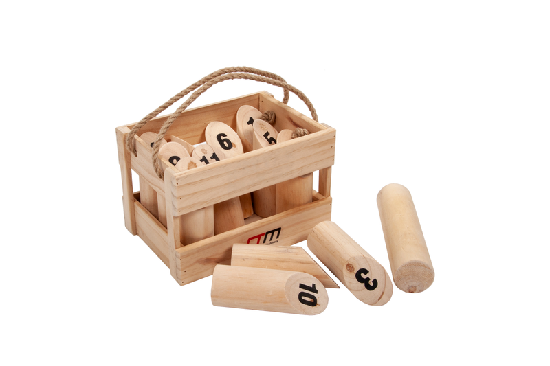 Number Toss Wooden Set Outdoor Games with Carry Case