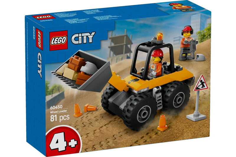 LEGO City: Yellow Construction Wheel Loader - (60450)