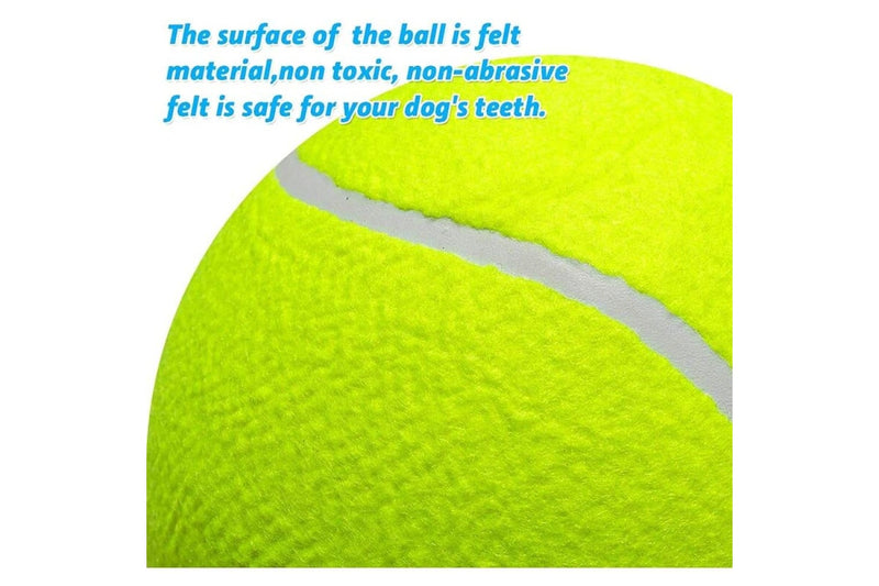 Durable Non-toxic Inflatable Big Tennies Ball For Small Medium Large Dogs