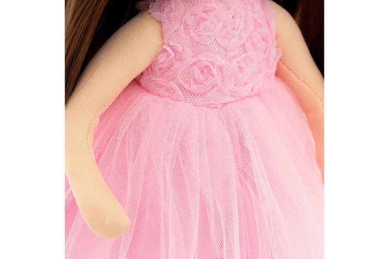 Orange Toys: Sweet Sisters - Sophie In A Pink Dress With Roses