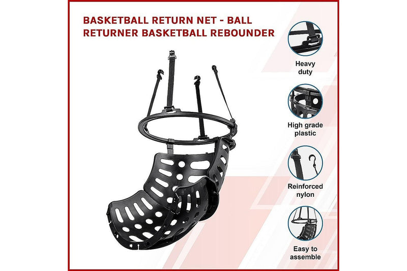 Basketball Return Net - Ball Returner Rebounder -