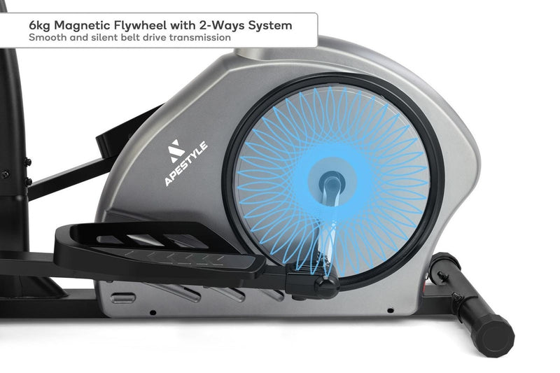 Ape Style EMX400 Electric Magnetic Elliptical Cross Trainer