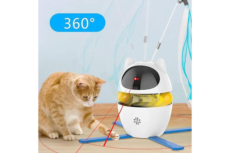 Interactive Electric Laser Chasing Cat Toy