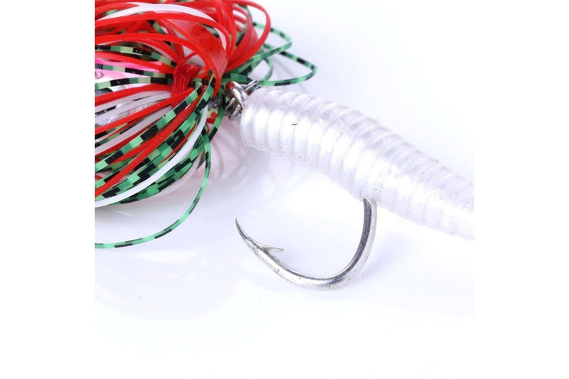 Long s Tassel Beard Sea Fishing Lead Bait Jig 20g 2