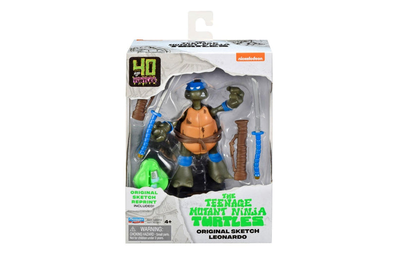 TMNT: 40th Anniversary Original Sketch Figure - Leonardo