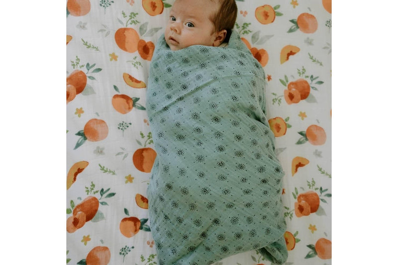 Little Unicorn: Single Cotton Muslin Swaddle - Wallflower