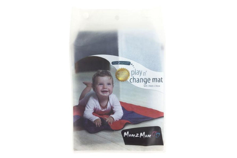 Mum 2 Mum: Play n' Change Mat - Baby Blue/Navy