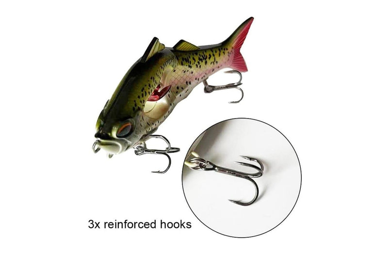 Slow Sinking Multi Section Fishing Lures