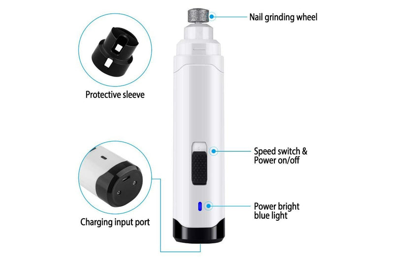 Professional Electric Rechargeable Pet Nail Grinder