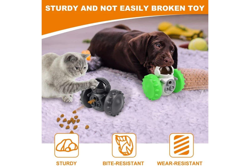 Robot Dog Toy Interactive Pet Food Dispenser