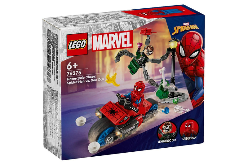 LEGO Marvel: Motorcycle Chase: Spider-Man vs. Doc Ock - (76275)