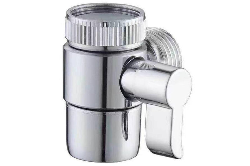 Switch Faucet Adapter 2-Way Tee Connector Water Tap Connector Diverter Valve Shower Arm Diverter