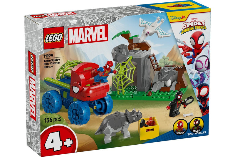 LEGO Marvel: Team Spidey Dino Crawler Rescue - (11199)