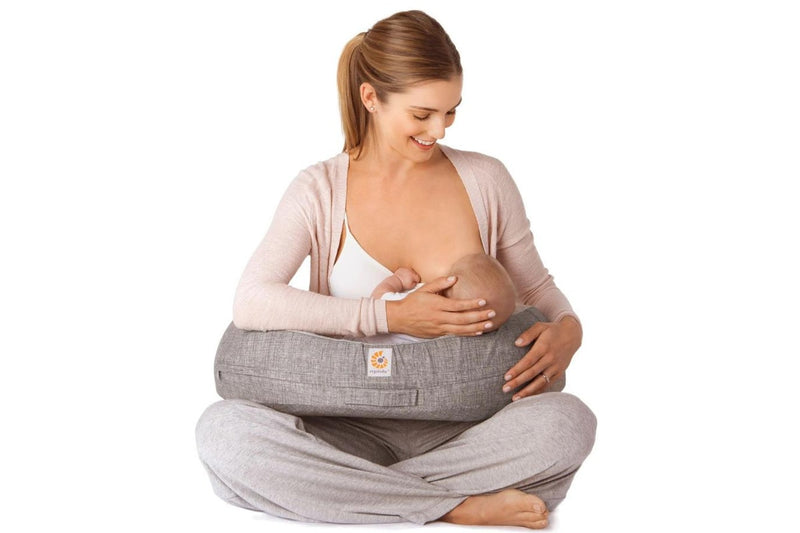 Ergobaby: Natural Curve Nursing Pillow - Grey