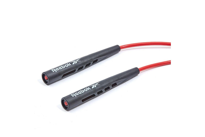 Reebok Skipping Jump Rope (Black/Red, 280Cm) - One Size