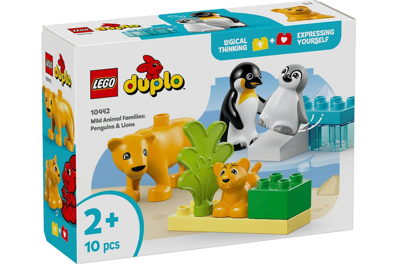 LEGO DUPLO: Wild Animal Families Penguins & Lions - (10442)